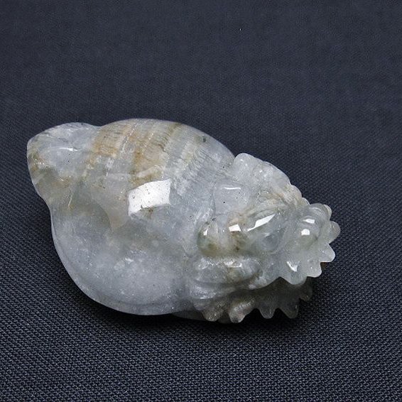 スーパーファントム水晶 龍亀 置物[T801-545]