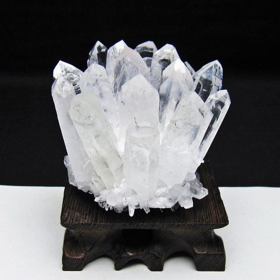 クリスタル 水晶クラスター  [t802-6413]