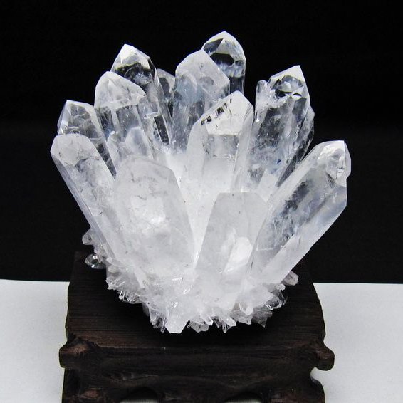 クリスタル 水晶クラスター  [t802-6428]
