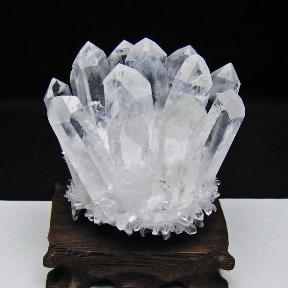 クリスタル 水晶クラスター  [t802-6432]