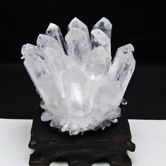 クリスタル 水晶クラスター  [t802-6445]