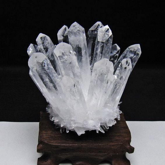 クリスタル 水晶クラスター  [t802-6457]
