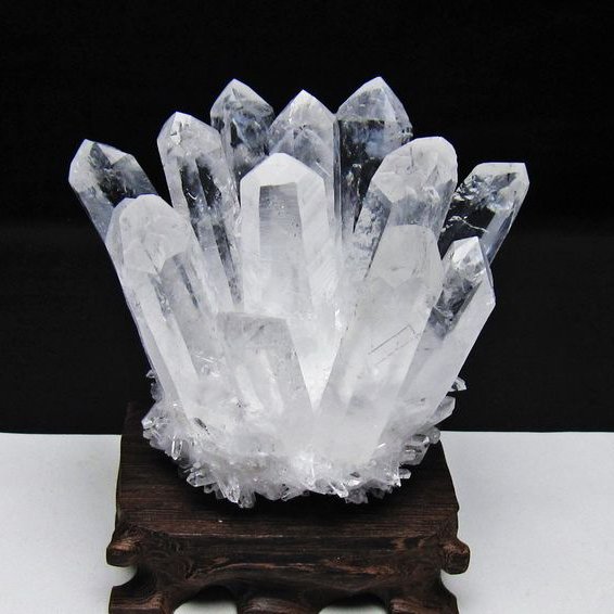 クリスタル 水晶クラスター  [t802-6460]