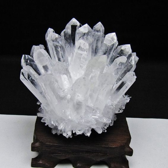 クリスタル 水晶クラスター  [t802-6461]