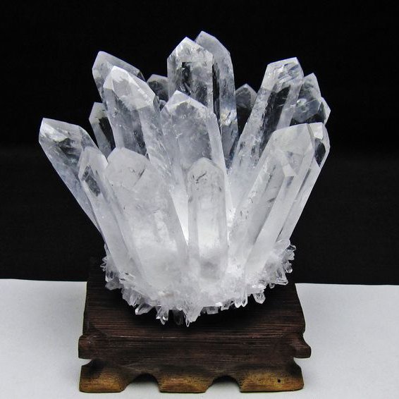 クリスタル 水晶クラスター  [t802-6463]