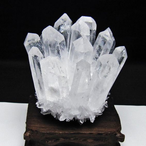 クリスタル 水晶クラスター  [t802-6473]
