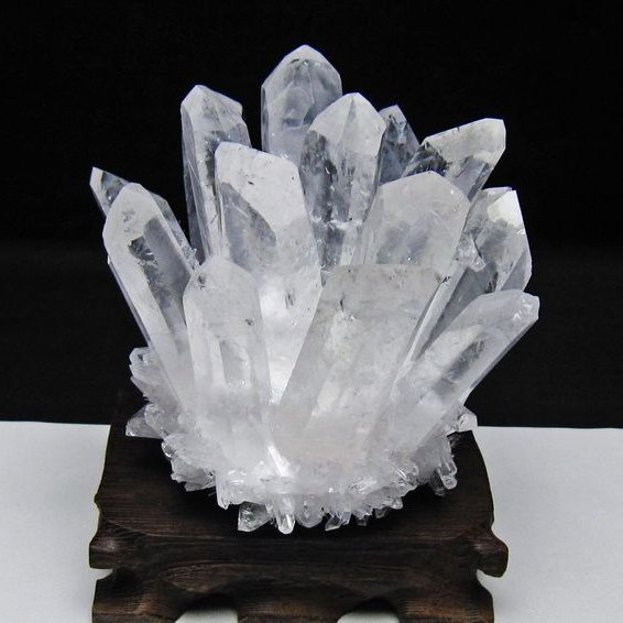 クリスタル 水晶クラスター  [t802-6474]