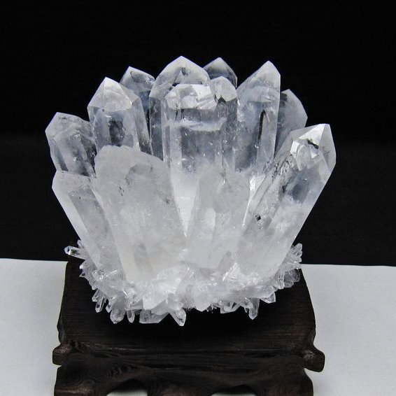 クリスタル 水晶クラスター  [t802-6475]
