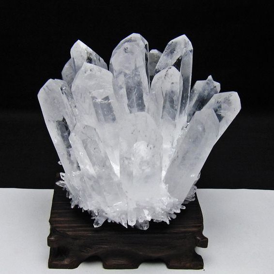 クリスタル 水晶クラスター  [t802-6502]