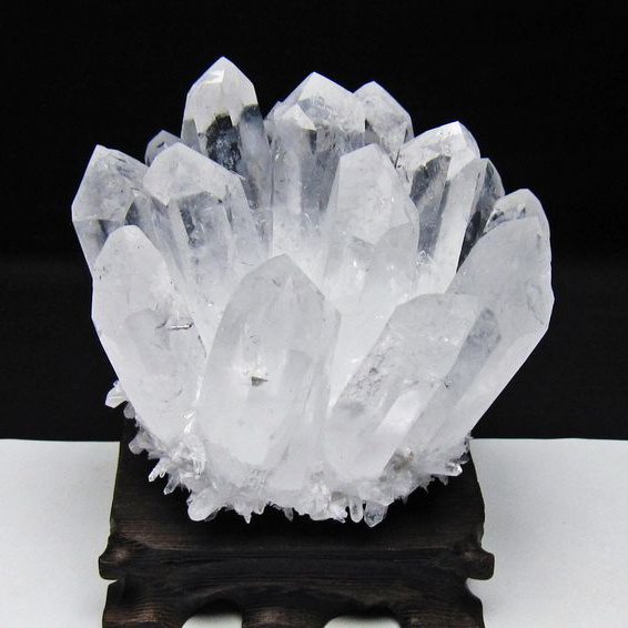クリスタル 水晶クラスター  [t802-6503]