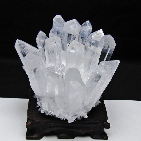 クリスタル 水晶クラスター  [t802-6506]