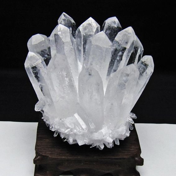 クリスタル 水晶クラスター  [t802-6509]