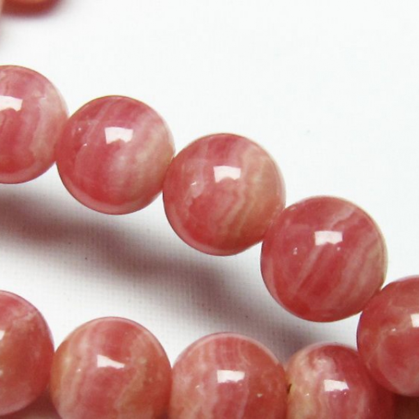 インカローズ(ロードクロサイト)ブレスレット7mm