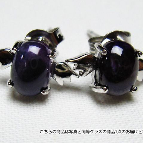 スギライト天使ピアス 《rv》[T810-1]