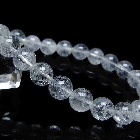 クラック水晶 ブレスレット 9mm [t82-10630]