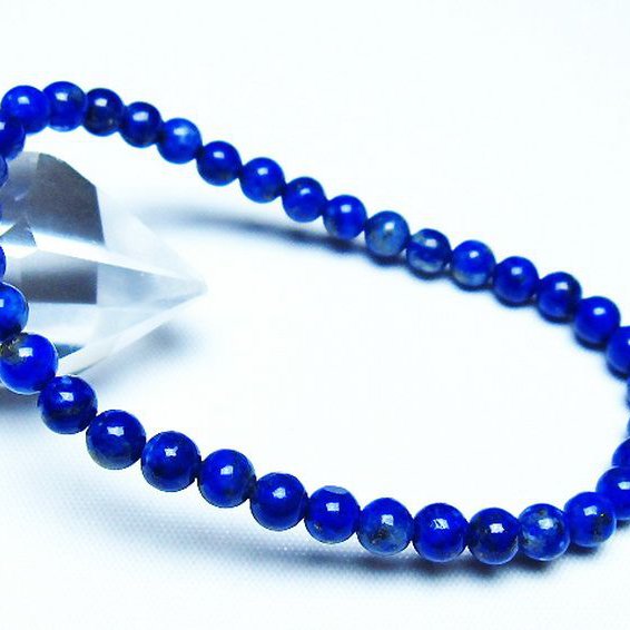 ラピスラズリ ブレスレット 5mm [T83-11266]