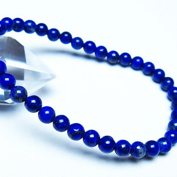 ラピスラズリ ブレスレット 5mm [t83-11352]