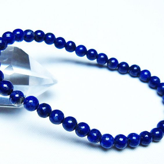 ラピスラズリ ブレスレット 5mm [T83-11355]