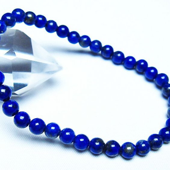 ラピスラズリ ブレスレット 5mm [T83-11386]