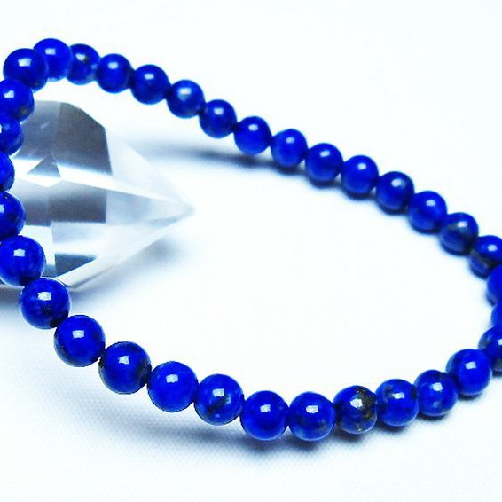 ラピスラズリ ブレスレット 5mm [T83-11403]
