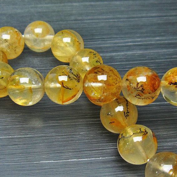 デンドリッククォーツ ブレスレット 11mm [t84-2838]