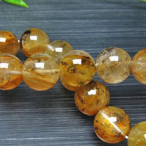 デンドリッククォーツ ブレスレット 14mm [T84-2846]