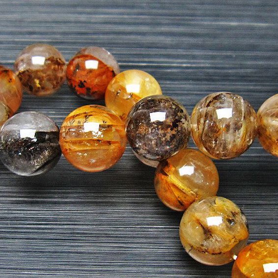 デンドリッククォーツ ブレスレット 12mm [T84-3518]