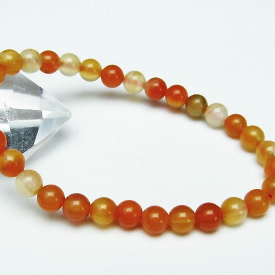 アゲート ブレスレット 6mm [T85-10094]