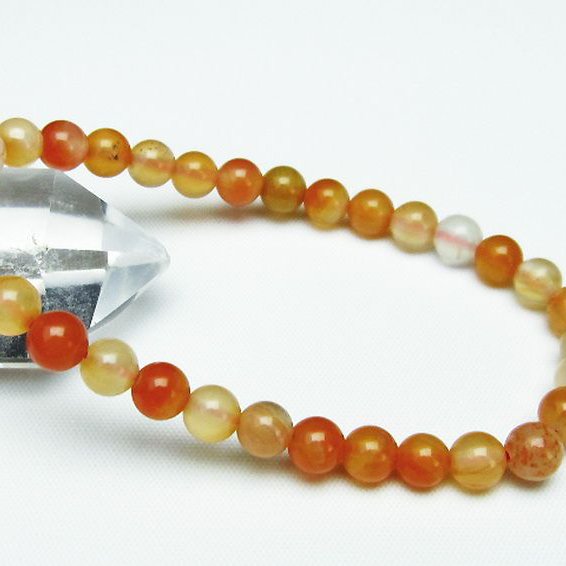 アゲート ブレスレット 6mm [t85-10114]