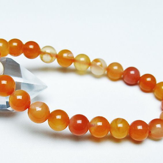 アゲート ブレスレット 8mm [T85-10989]