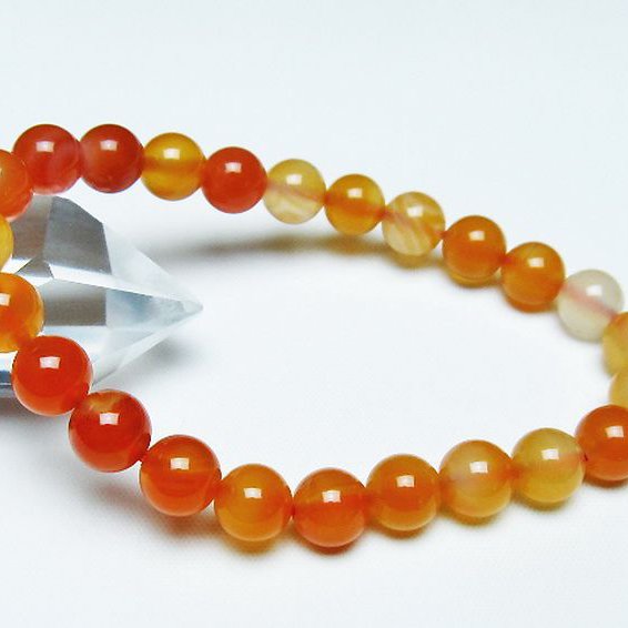 アゲート ブレスレット 8mm [T85-11002]