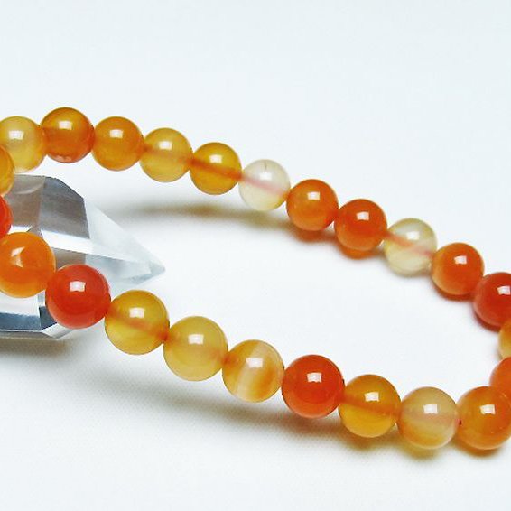 アゲート ブレスレット 8mm [T85-11011]