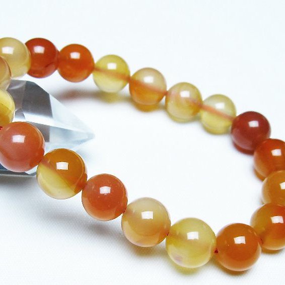 アゲート ブレスレット 10mm [t85-11187]