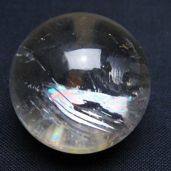 ヒマラヤ水晶 丸玉 27mm [T91-8655]