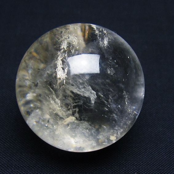 ヒマラヤ水晶 丸玉 33mm [T91-8751]