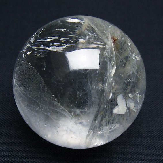 ヒマラヤ水晶 丸玉 32mm [T91-8766]