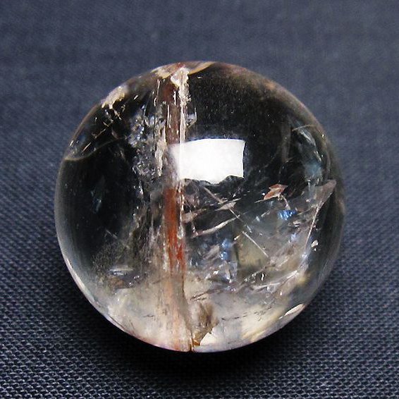 ヒマラヤ水晶 丸玉 25mm [T91-8876]