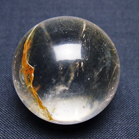 ヒマラヤ水晶 丸玉 27mm [T91-8888]