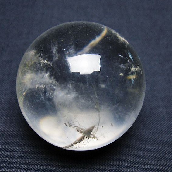 ヒマラヤ水晶 丸玉 33mm [T91-9071]