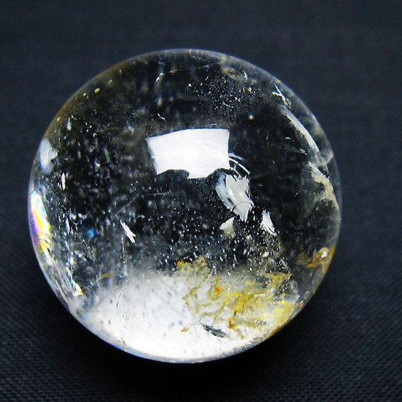 ヒマラヤ水晶 丸玉 29mm [t91-9182]