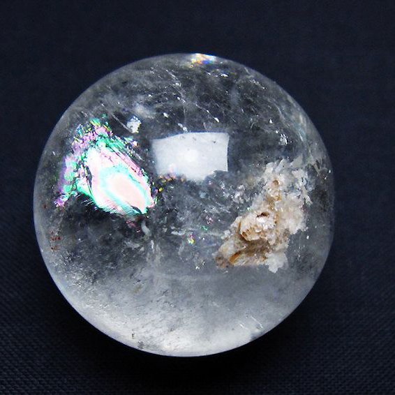 ヒマラヤ水晶 丸玉 32mm [t91-9211]