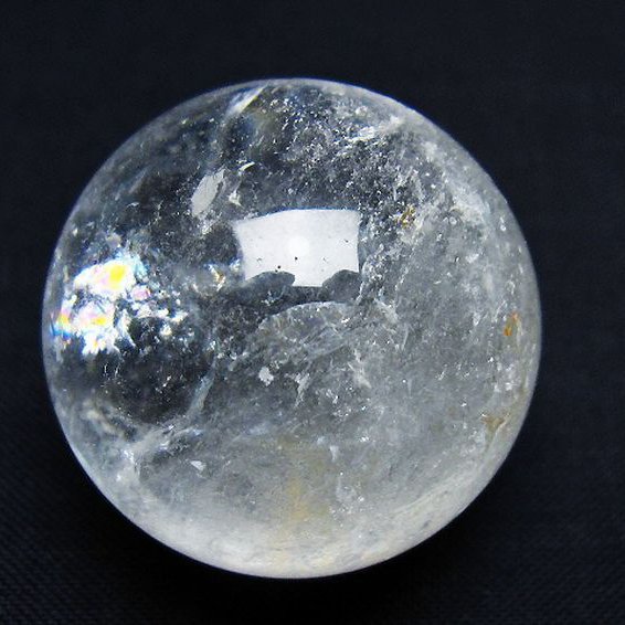 ヒマラヤ水晶 丸玉 31mm [t91-9215]