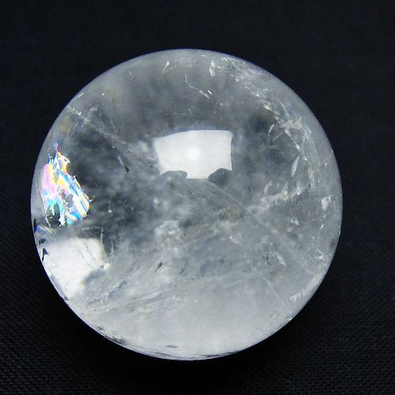 ヒマラヤ水晶 丸玉 31mm [t91-9216]