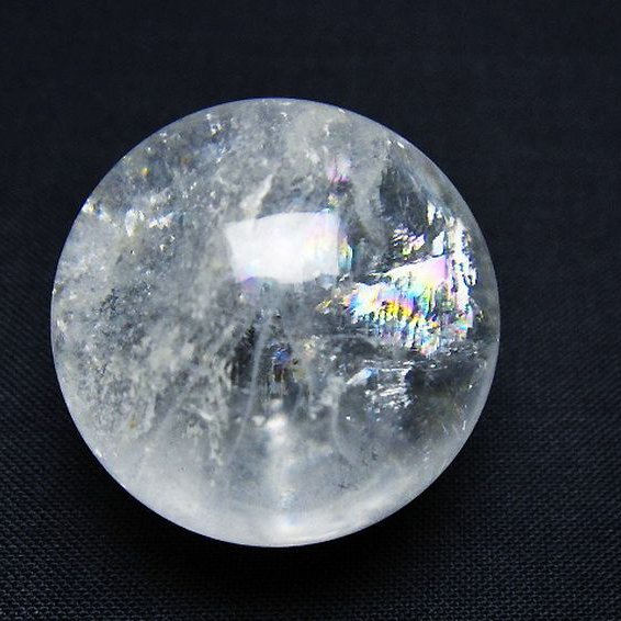 ヒマラヤ水晶 丸玉 31mm [t91-9219]