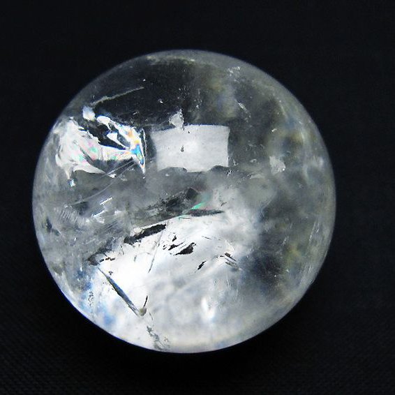 ヒマラヤ水晶 丸玉 31mm [t91-9221]