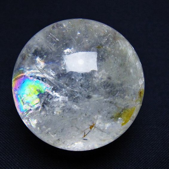 ヒマラヤ水晶 丸玉 33mm [t91-9224]