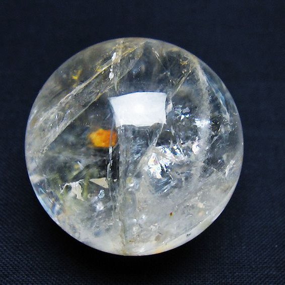 ヒマラヤ水晶 丸玉 35mm [t91-9234]