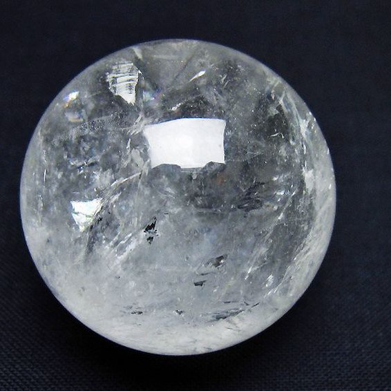 ヒマラヤ水晶 丸玉 35mm [t91-9235]