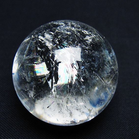 ヒマラヤ水晶 丸玉 31mm [t91-9269]