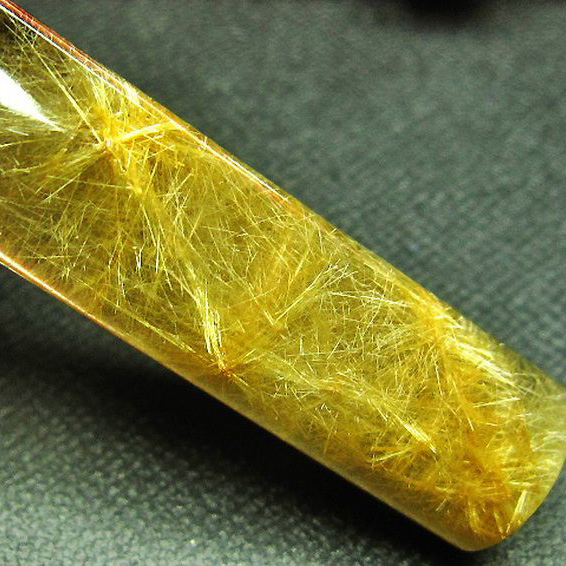 豪華ルチル 印材　※別途料金で篆刻可能[T94-158]